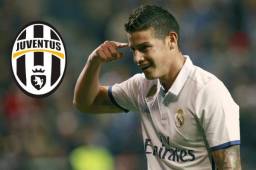 James podría recalar a la Juventus en la siguiente temporada.
