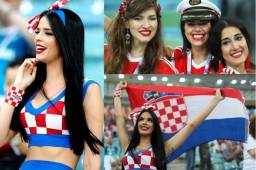 Te presentamos el lado sexy del duelo entre Rusia y Croacia por los cuartos de final del Mundial 2018. Solo bellezas que ha va a acelerar el corazón.