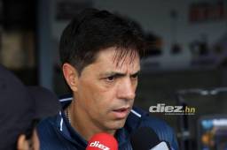 César Vigevani habló de la goleada ante Saprissa e hizo un análisis profundo de Motagua y hasta del fútbol hondureño. FOTO DIEZ: David Romero.