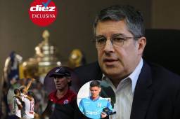 Rafa Villeda analizó el momento actual del Olimpia y también se pronunció sobre lo que representa Pedro Troglio. Fotos Diez: David Romero