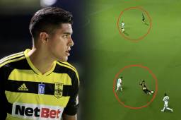 ¡Se quitó a Alfredo Mejía e hizo una obra de arte! La asistencia colosal de Luis Palma en goleada del Aris vs Levadiakos en Grecia