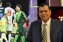 El periodista Orlando Ponce llamó llorones a los periodistas mexicanos y catalogó como proeza el Aztecazo del Olimpia ante el América.