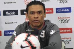 'Paté' Centeno dice que ante Motagua será clave hacer valer el gol de ventaja en la ida para quedarse con el título de Liga Concacaf. Foto Ronald Aceituno
