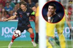 Luka Modric y Cristiano Ronaldo se llevan bien.