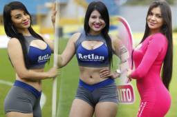 Las guapas modelos que llegaron a los estadios hondureños para darle elegancia al ambiente.