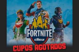 El torneo Fortnite Diez será un completo éxito por la gran afluencia de participantes.