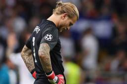 Karius lamentó su participación en la final de Champions contra el Real Madrid.