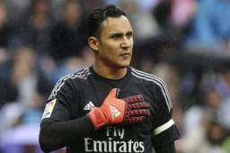 Zidane ha mostrado su respaldo a Keylor Navas ante las críticas y expresa su confianza en el portero costarricense. Foto AFP