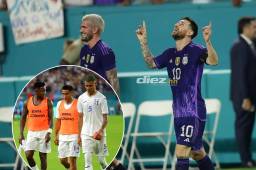 Argentina, con doblete incluido de Lionel Messi, derrotó con suma facilidad a una pobre Honduras