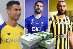 Ya con algunos bombazos concretados, así están los mejores salarios a futbolistas en Arabia Saudita. Karim Benzema no tiene nada que envidiar a Cristiano Ronaldo.