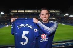 Jorginho firmó con el Chelsea, pese a ser pretendido por el Manchester City.