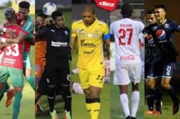Te dejamos los números que nos dejó la Fecha 5 del torneo Apertura 2020 en Honduras. Hay tres técnicos en la cuerda floja. Fotos DIEZ