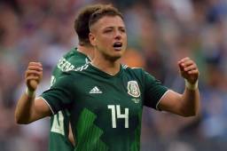 Chicharito soltó algunas lágrimas tras el histórico triunfo de México sobre Alemania en el Mundial.