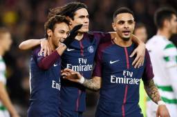 Neymar y Cavani con sus dobletes han guiado al PSG a una contundente victoria sobre el humilde Celtic.