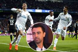 El delantero Cristiano Ronaldo fue duramente cuestionado por Xavi Hernández tras su rendimiento contra el PSG a pesar que hizo doblete. Fotos cortesía
