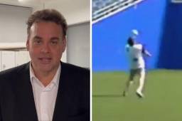Así fue el golazo de Faitelson y que presumió en sus redes sociales.