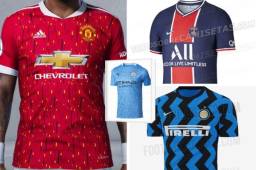 Estos son los diseños que se han filtrado de las camisas de fútbol para la temporada 2020/2021. Real Madrid sorprende con su tercera equipación, Barcelona con estilo diferente y los equipo de la Premier League con diseños bonitos. Juventus vuelve a ser original.