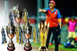 Pedro Troglio ganó todo lo que dirigió con el Olimpia en la Liga Nacional de Honduras; cuatro torneos, todos ganados.