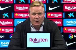 Koeman ha dirigido tres partidos oficiales con el Barcelona y registra dos triunfos y un empate.