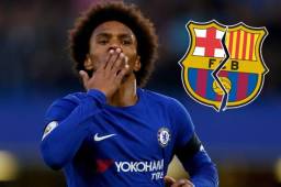 Willian rechazó el interés del Barcelona, ya que se encuentra cómodo en el Chelsea.