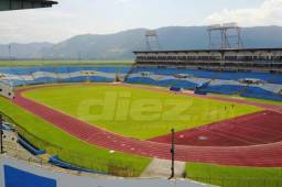 Así luce el estadio Olímpico que albergará el martes el juego eliminatorio entre Honduras y Trinidad y Tobago. El 21 de septiembre será sede del Olimpia-Plaza Amador.