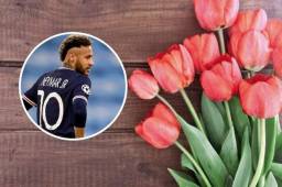 La sobrada de Neymar en el Día de la Madres. El brasileño se hizo viral.