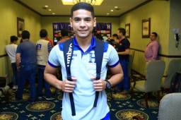 El mediocampista de la Selección de Honduras, Carlos Pineda, es estudiante de Ingeniería en Sistemas y sueña con terminar pronto la carrera. Fotos M. Cubas