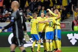 Los suecos se ubican por detrás de Francia en el grupo A.