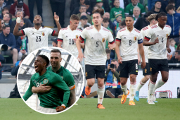 Amistoso internacional: Bélgica no puede con Irlanda y quedan empatados en un partidazo