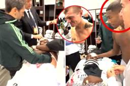 ¡Imágenes sensibles! La reacción de los jugadores del Real Madrid al ver la herida de Antonio Rüdiger (VIDEO)