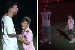VIDEO: El inesperado caño de Thiago a Lionel Messi y la reacción del futbolista argentino del Inter de Miami