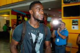 Maynor Figueroa llegó a San Pedro Sula y de inmediato se concentró con la selección.