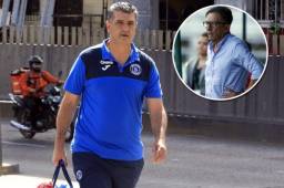 Diego Vázquez dijo que no tendría problema en estrecharle la mano a Salomón Nazar, técnico de UPNFM. Foto Ronald Aceituno