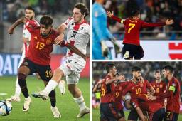 Triplete de Morata y Yamal se estrenó con ‘La Roja”: España golea de visita a Georgia en fase de clasificación a la Eurocopa 2024