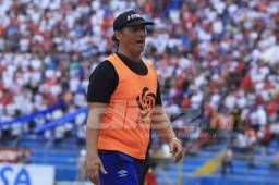 Pedro Troglio quería llevarse los tres puntos del estadio Olímpico de San Pedro Sula.