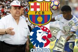 Rafael Ferrari está a punto de cerrar un acuerdo millonario entre Olimpia y Barcelona por Choco Lozano.