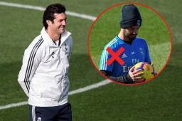 Solari no podrá contar con Isco ni siquiera en el banquillo por lesión.