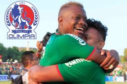 El delantero Júnior Lacayo revela que el Olimpia lo inspiró para cornarse campeón con Marathón. Foto DIEZ