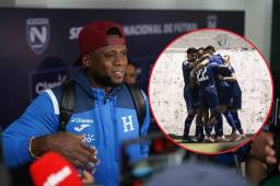 Yustin Arboleda no tuvo minutos ante Nicaragua, pero si dio declaraciones para la prensa.