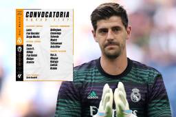 Courtois no estará en el partido ante Valencia, pero se espera para el juego ante Arsenal.