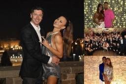 Estas son las postales de cómo recibieron el 2024 los grandes futbolistas del mundo. La mujer de Lewandowski se robó el show con su belleza.