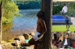 El lateral hondureño Kevin Álvarez expresó días atrás su deseo de salir del Norrköping por la nula participación. Mientras tanto, trabaja a tope en los entrenos y disfruta de la vida en Europa.