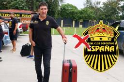 OFICIAL: El Real España toma la determinación de separar de su cargo al técnico argentino Héctor Vargas