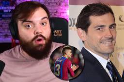 Casilles le respondió a Ibai LLanos y de paso ‘‘molesto’’ a su excompañero de selección, Gerard Piqué.