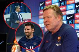 Koeman: 'Parece que estoy fuera'.