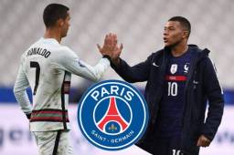 Cristiano Ronaldo sería el sucesor de Mbappé en el PSG.