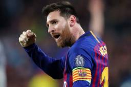 Messi solamente registra un tanto esta temporada con el Barcelona y fue en LaLiga.