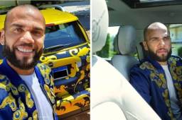 Así es el coche amarillo de Dani Alves, el cual puso a la venta para apoyar a una ONG.