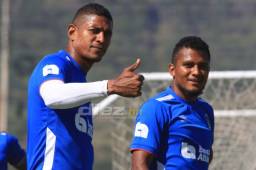 El atacante Carlo Costly es una de las figuras que la afición de Roatán podrá ver en acción hoy. Foto Ronald Aceituno