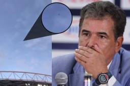 Jorge Luis Pinto expresó su molestia por el drone que los espió durante el entreno en el ANZ Stadium. Foto DIEZ